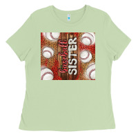 Matcha baseball sister Ladies Tee - TumblerDesignByShophia