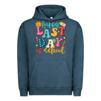 Pigment Midnight Navy happy last day of school Urban Hoodie - JahusDesignShop