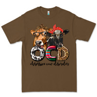Cacao OCD Obsessive Cow Disorder Premium Tee - texasbilliewilder