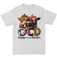 Dove Grey OCD Obsessive Cow Disorder Premium Tee - texasbilliewilder