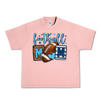 Salmon Football mom blue team color  mother's day Urban Heavy Tee - HowdyJamesFarm