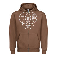 Chestnut 1984 Brave New World Fahrenheit 451 Conspiracy T-Shirt Zipper Hoodie - maiPhamDesign