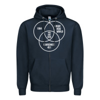 1984 Brave New World Fahrenheit 451 Conspiracy T-shirt Zipper Hoodie | Teevron