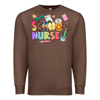 Chestnut school nurse Premium Sweatshirt - AdoDesignShop