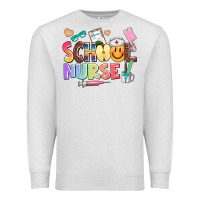 Oatmeal Heather school nurse Premium Sweatshirt - AdoDesignShop