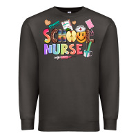 Smoke school nurse Premium Sweatshirt - AdoDesignShop