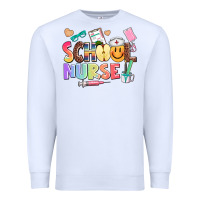 White school nurse Premium Sweatshirt - AdoDesignShop