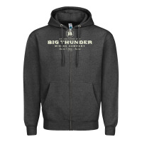 Charcoal Heather Big Thunder Mining Company - Theme Park Series T-Shirt Zipper Hoodie - maiPhamDesign