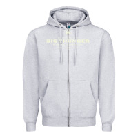 Heather Grey Big Thunder Mining Company - Theme Park Series T-Shirt Zipper Hoodie - maiPhamDesign