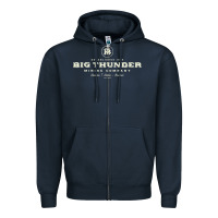 Navy Big Thunder Mining Company - Theme Park Series T-Shirt Zipper Hoodie - maiPhamDesign