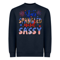 Star Spangled And Sassy Heavyweight Sweatshirt | Teevron
