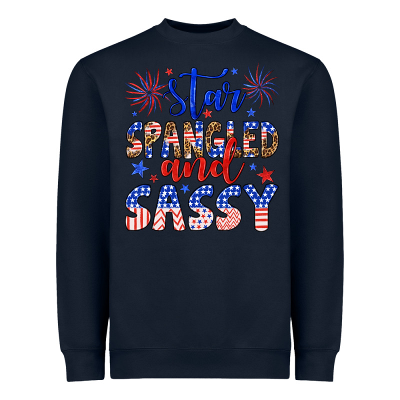 Star Spangled And Sassy Heavyweight Sweatshirt by Artiststas | Teevron
