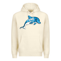 Sandshell dolphin dwe Premium Hoodie - CowhideDigitalArt