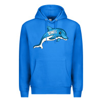 True Royal dolphin dwe Premium Hoodie - CowhideDigitalArt