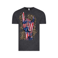 Vintage Black Freedom rock hand 4th of july Vintage Tee - CowGirlArtShop