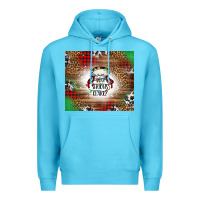 Ocean Blue you serious clark western Premium Hoodie - Jasminsmagicworld