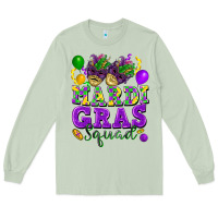 Matcha Mardi Gras squad Long Sleeve Tee - FaDigitalArtStudio