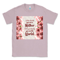 Lilac to the world you are a mother but to your family y Classic Tee - TumblerDesignByShophia