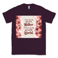 Plum to the world you are a mother but to your family y Classic Tee - TumblerDesignByShophia