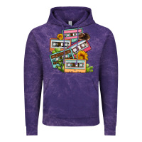 Cloud Purple 90s country caassette tapes Vintage Hoodie - OliviaCreatesArt