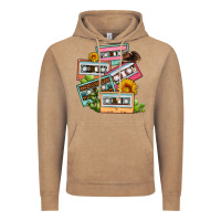 Vintage Coffee 90s country caassette tapes Vintage Hoodie - OliviaCreatesArt