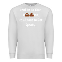 Dove Grey spooky halloween women and children Premium Sweatshirt - maiPhamDesign