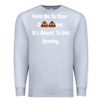 Heather Grey spooky halloween women and children Premium Sweatshirt - maiPhamDesign