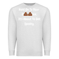Oatmeal Heather spooky halloween women and children Premium Sweatshirt - maiPhamDesign