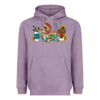 Lavender indian coffee cups Heavyweight Hoodie - AdoDesignShop