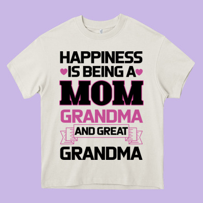 Mom Grandma Heavy Core Tee Designed By Bettercallsaul