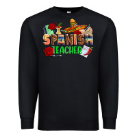 Black spanish teacher Premium Sweatshirt - AdoDesignShop