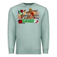 Seafoam spanish teacher Premium Sweatshirt - AdoDesignShop