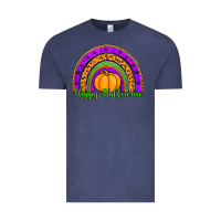 Vintage Denim happy halloween rainbow Vintage Tee - Jasminsmagicworld
