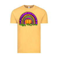 Vintage Mustard happy halloween rainbow Vintage Tee - Jasminsmagicworld