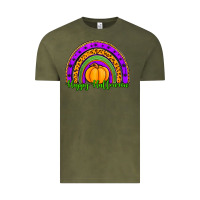 Vintage Olive happy halloween rainbow Vintage Tee - Jasminsmagicworld