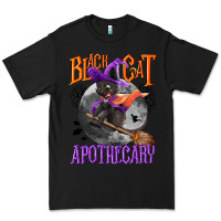 Black Black cat apothecary Premium Tee - NancyCooperArtShop