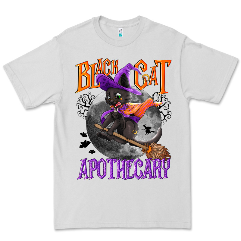 Black Cat Apothecary Premium Tee by NancyCooperArtShop | Teevron