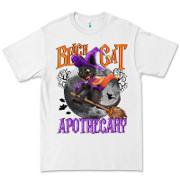 White Black cat apothecary Premium Tee - NancyCooperArtShop