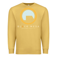 Antique Gold Black Mesa Research Facility T-Shirt Premium Sweatshirt - maiPhamDesign