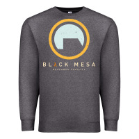 Charcoal Heather Black Mesa Research Facility T-Shirt Premium Sweatshirt - maiPhamDesign