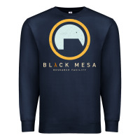 Navy Black Mesa Research Facility T-Shirt Premium Sweatshirt - maiPhamDesign