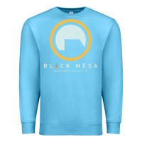 Ocean Blue Black Mesa Research Facility T-Shirt Premium Sweatshirt - maiPhamDesign