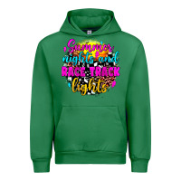 Emerald summer nights and race track lights Urban Hoodie - JahusDesignShop