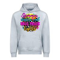 Heather Grey summer nights and race track lights Urban Hoodie - JahusDesignShop