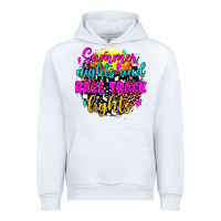 White summer nights and race track lights Urban Hoodie - JahusDesignShop