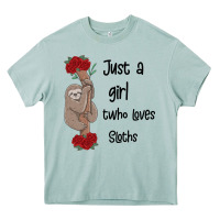 Arona just a girl who loves sloths Heavy Core Tee - Bettercallsaul