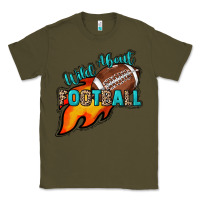 Army Green Wild about Football Classic Tee - HowdyJamesFarm