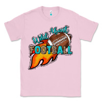 Bubblegum Pink Wild about Football Classic Tee - HowdyJamesFarm