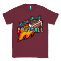 Burgundy Wild about Football Classic Tee - HowdyJamesFarm
