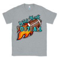 Heather Grey Wild about Football Classic Tee - HowdyJamesFarm